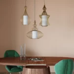 lampy wiszące nad stół